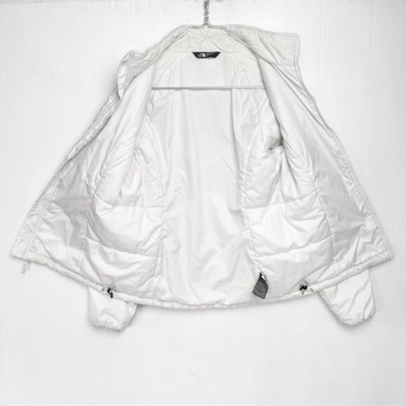 The North Face | White Quilted Puffer Jacket Small - Picture 3 of 8